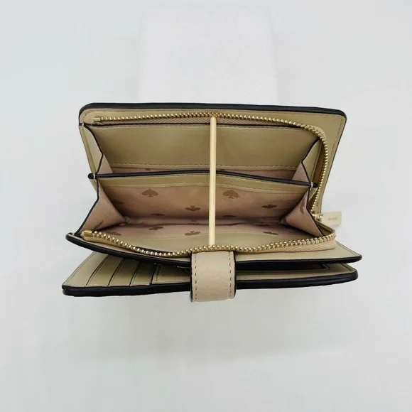 KATE SPADE ♠️ Leila Medium Shoulder Bag & Compact Bifold Wallet - Picture 6 of 13